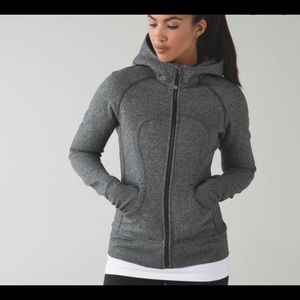 Grey scuba hoodie